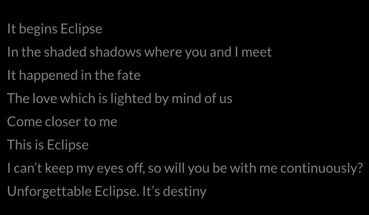 jaeha – eclipse, kim lip solo