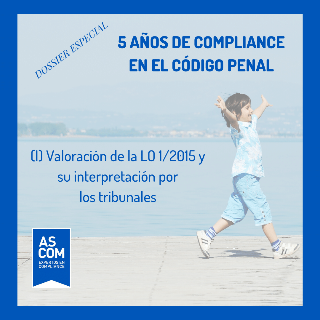 ascomGRC's tweet image. #BlogASCOM Quinto aniversario de la reforma del Código Penal (I): &quot;Valoración de la reforma y su interpretación por los tribunales &quot;ow.ly/WHPE50znnOH  Opiniones de conocidos expertos ,socios de #ASCOM  #YoSoASCOM