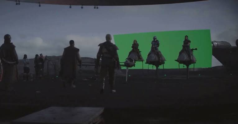 — behind the scenes of the mandalorian