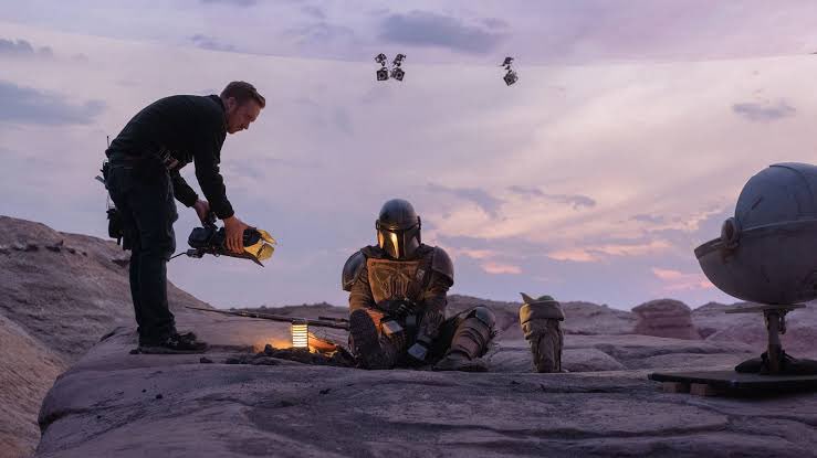 — behind the scenes of the mandalorian