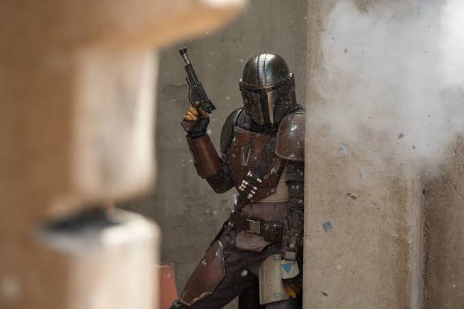 — promotional pictures for the mandalorian