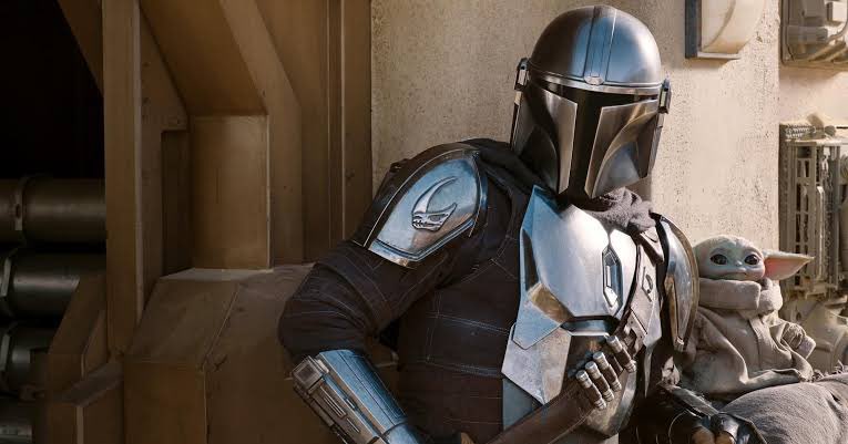 — promotional pictures for the mandalorian