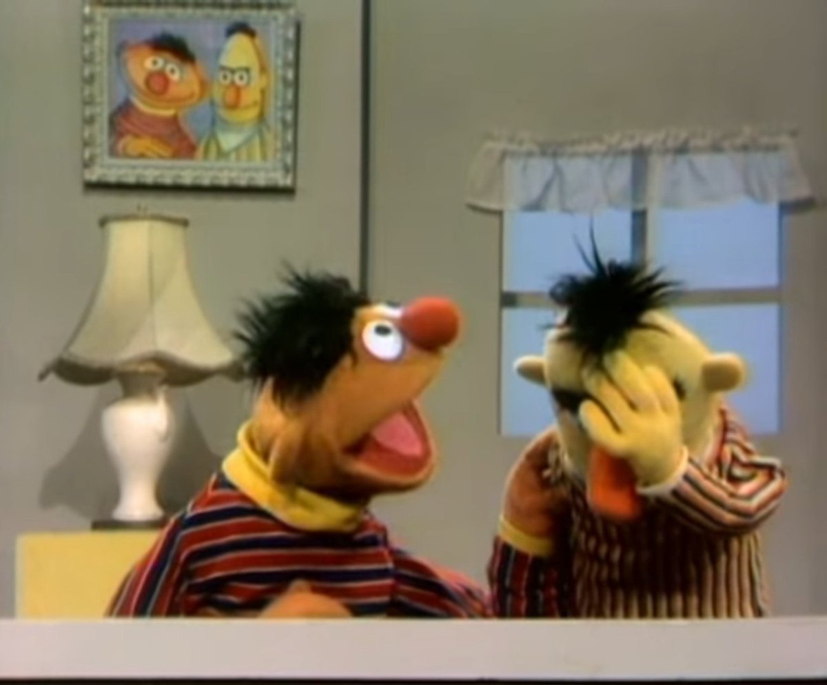 picard and Q as ernie and bert from sesame street - a threadpicard e Q como enio e beto da vila sesamo - thread