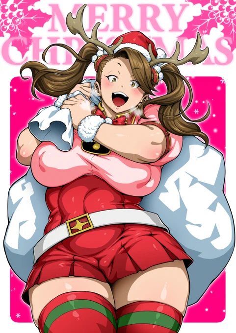 過去絵ですが、今年もギャン子を愛でてクリスマスを迎えたいと思います。(+線画)
ギャン子が可愛いので寂しくない! 