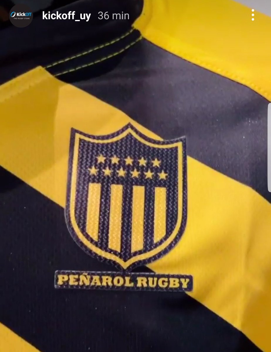 ignaciochans's tweet photo. Les cuento una novedad navideña: llegaron las camisetas de Peñarol  Rugby @CAP__Rugby a @KickOff_uy! Podes comprarla en el local del Estadio Charrúa (por Av Bolivia), escribir al Instagram https://t.co/AA6XNOYgjP o al whatsapp 099 111 988 https://t.co/Doz4cOxrF0