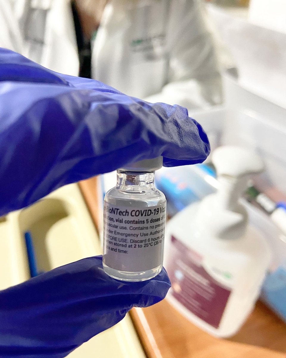 Spending the past couple of days assisting with the administration of the COVID-19 vaccine to frontline workers has been an absolute privilege. My heart is filled with so much joy today and so much hope for the future. Merry Christmas!!! #bestgiftever