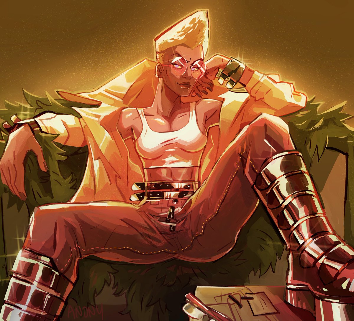 an extra shiny commission
oc belongs to <a href="/cryptcoop/">Stennis</a>