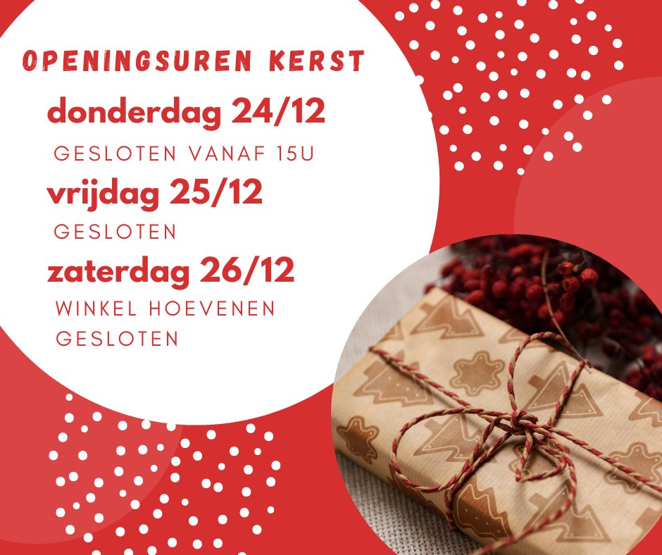 Nog op zoek naar dat ene speciale kadootje? Geen zorgen, onze winkels zijn ook morgen nog geopend tot 15u! 🎁

Zaterdag 26 december ontvangen we je weer graag bij Pandava Brasschaat en Pandava Schoten. Pandava Hoevenen opent weer op maandag 28 december ✨
#pandava #bestewensen