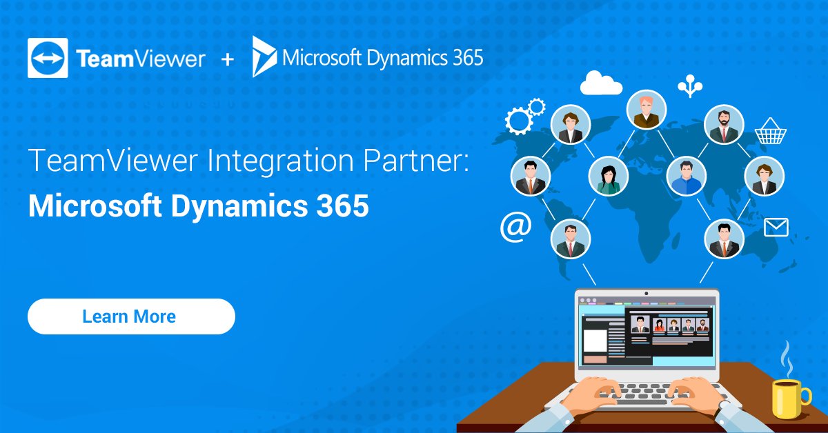 TeamViewer's tweet photo. Our TeamViewer Integration for Dynamics 365 allows you to address customer issues as quickly and efficiently as possible with embedded Remote Support! Try out now ➡️  https://t.co/XfZOIrHGJB #TeamViewerIntegration https://t.co/AKHyCiaoN3