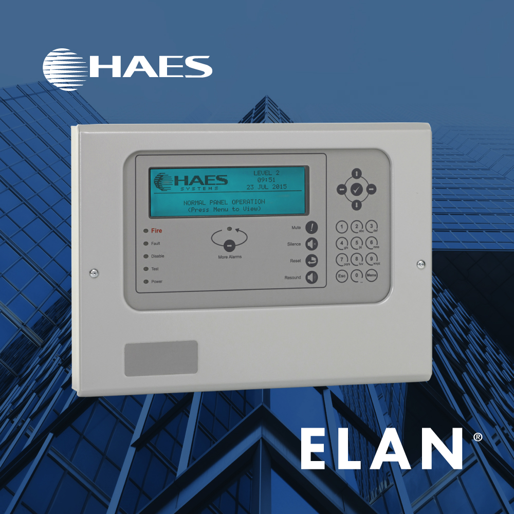 Our newest release, the Haes Elan, are the next generation of analogue addressable fire alarm control panels, fully compliant with EN54 parts 2, 4 &amp; 13 and CE marked under the Construction Products Regulation (CPR).

Contact us for more information 📲 haes-tech.com/contact-us
