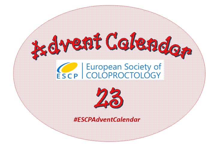 YouESCP's tweet photo. #ESCPAdventCalender 2⃣3⃣ 🎅🏾
A look back at the #VirtuallyVilnius Colorectal cancer session hosted by Evangelos Xynos, ESCP’s new President.
https://t.co/Jsc0stXFYs https://t.co/lg34A4luHc