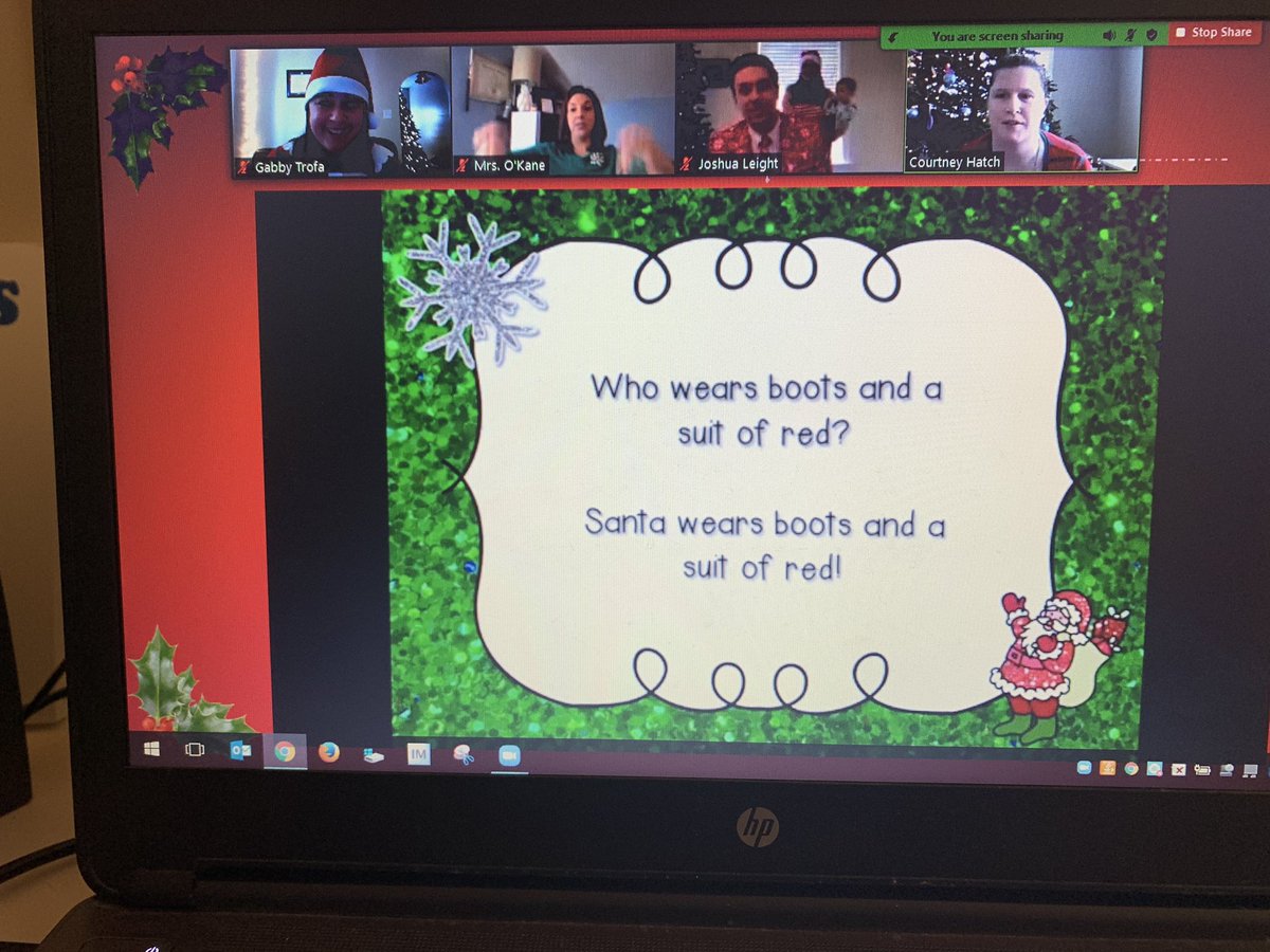 mrshatch4th's tweet photo. Thanks @PDSD_Pennell for including me in the Holiday Sing-a-long!! @Trofa_Room208 @MrsOKaneMusic you girls did great!!! 🎄🤶🏻🎅🏻🎁♥️ https://t.co/lTRxZdW5R5