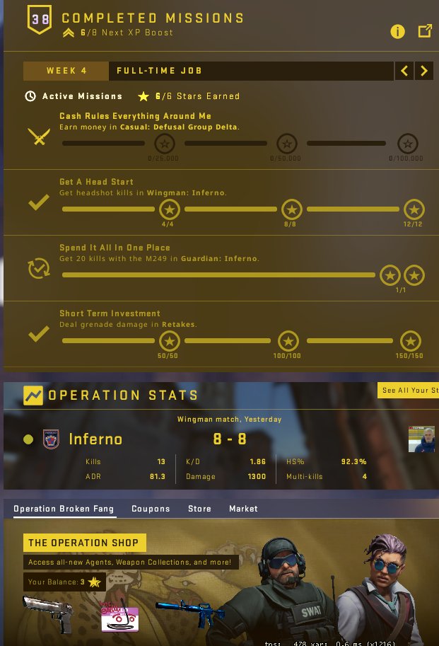xTREAMx22's tweet image. @CSGO I've earned max stars this week, but only got 3... I have not spent any either;

#ValvePleaseFix