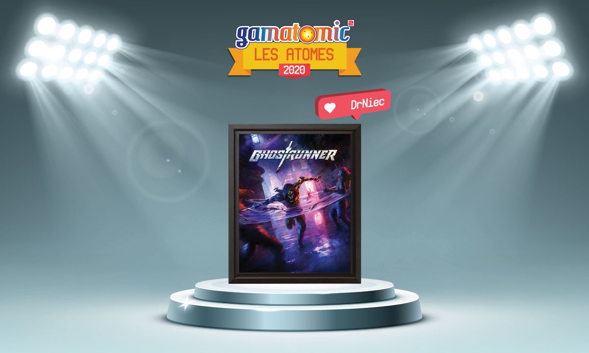 gamatomic's tweet photo. #Ghostrunner 👟 fait partie des 12 jeux 💎 que #Gamatomic a souhaité retenir de 2020 et que l'on vous recommande chaudement 🔥
📖 https://t.co/DZ5c6h6Ho0
#Awards #BestOf2020 @505GamesFR @GhostrunnerGame @oml_games https://t.co/Zv9CVURPZH