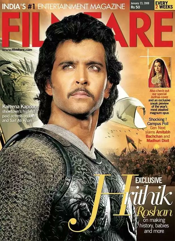 6. Years 2007 & 2008 Winning awards like it's cake, Royalty max as Emperor Akbar, and post the roaring success of Jodhaa Akbar at the Box office  #HrithikRoshan  @iHrithik