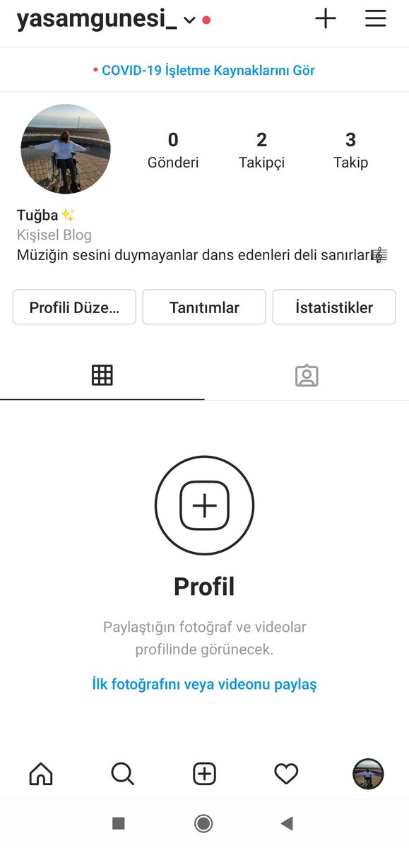 Herkese Merhaba!Instagram'da yeni açtığım hesabımı takip edebilirseniz çok sevinirim🙏✨☀️ (kullanıcı adı:@yasamgunesi_)