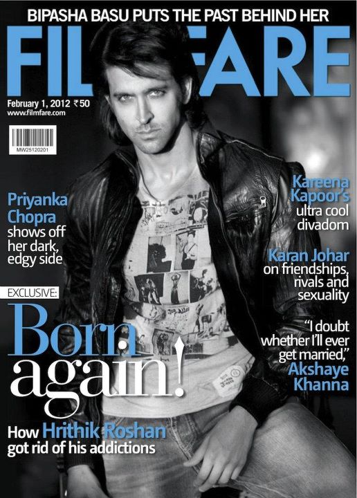 8. 2011 & 2012: His sexiest Filmfare cover till date, ZNMD, quitting smoking, and gearing up to become Krrish again! #HrithikRoshan  @iHrithik