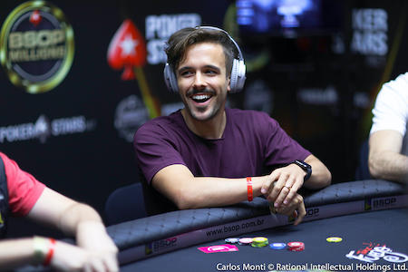 4) "There's an infinite amount of new knowledge we can learn every day," says Yuri Martins."We face difficult situations all the time and I am super curious to solve all of it. Tournament poker is super complex. We have to study a lot of different aspects. It’s fascinating!"