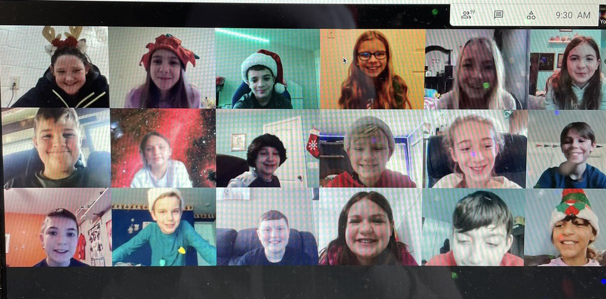 mrsdanenhower's tweet photo. Holiday celebrations this morning! 🎄❄️ Out of the ordinary, but so much fun and so many smiles! ☺️ @nasdborough #kkidpride https://t.co/PDRYEGpZM1