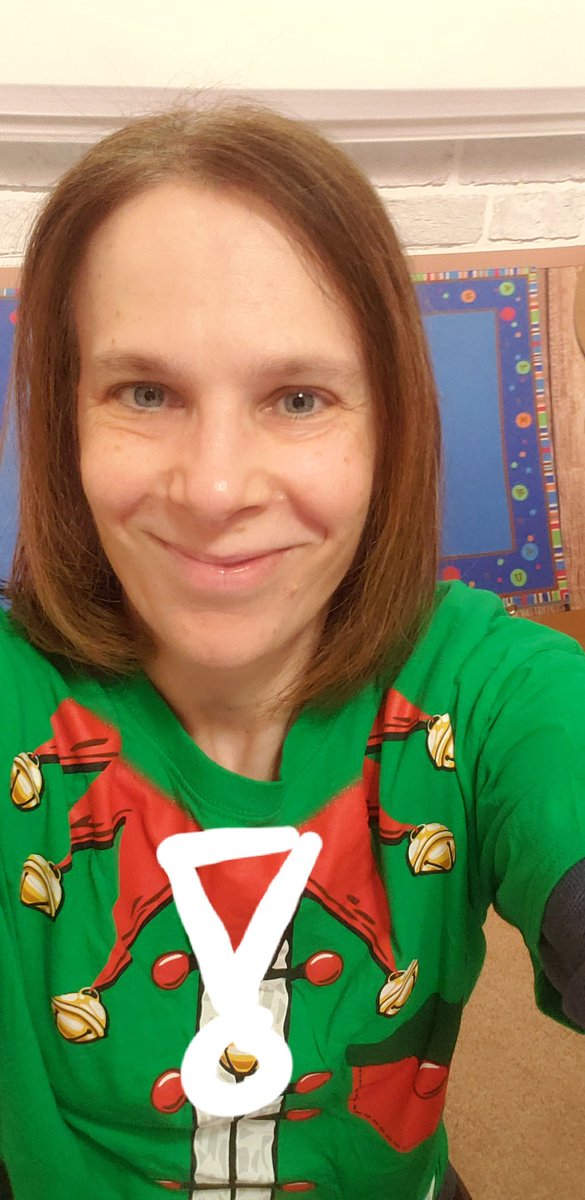jgivens75's tweet photo. Found punctuation...on myself! Totally suitable find too as I am very excited for winter break and am feeling pretty jolly #FoundPunctuation #MPOP #PatternsofPower #excited #winterbreakready @writeguyjeff https://t.co/vsDKOiUHHE