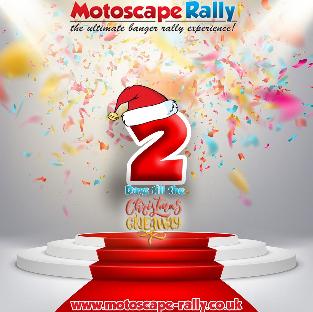 🎅🎅🎅🎅🎅🎅🎅🎅🎅🎅🎅🎅🎅🎅🎅

2️⃣ days until we reveal our Christmas winner!! 

Will it be you? 

You still have time to register, sign up at motoscape-rally.co.uk/register