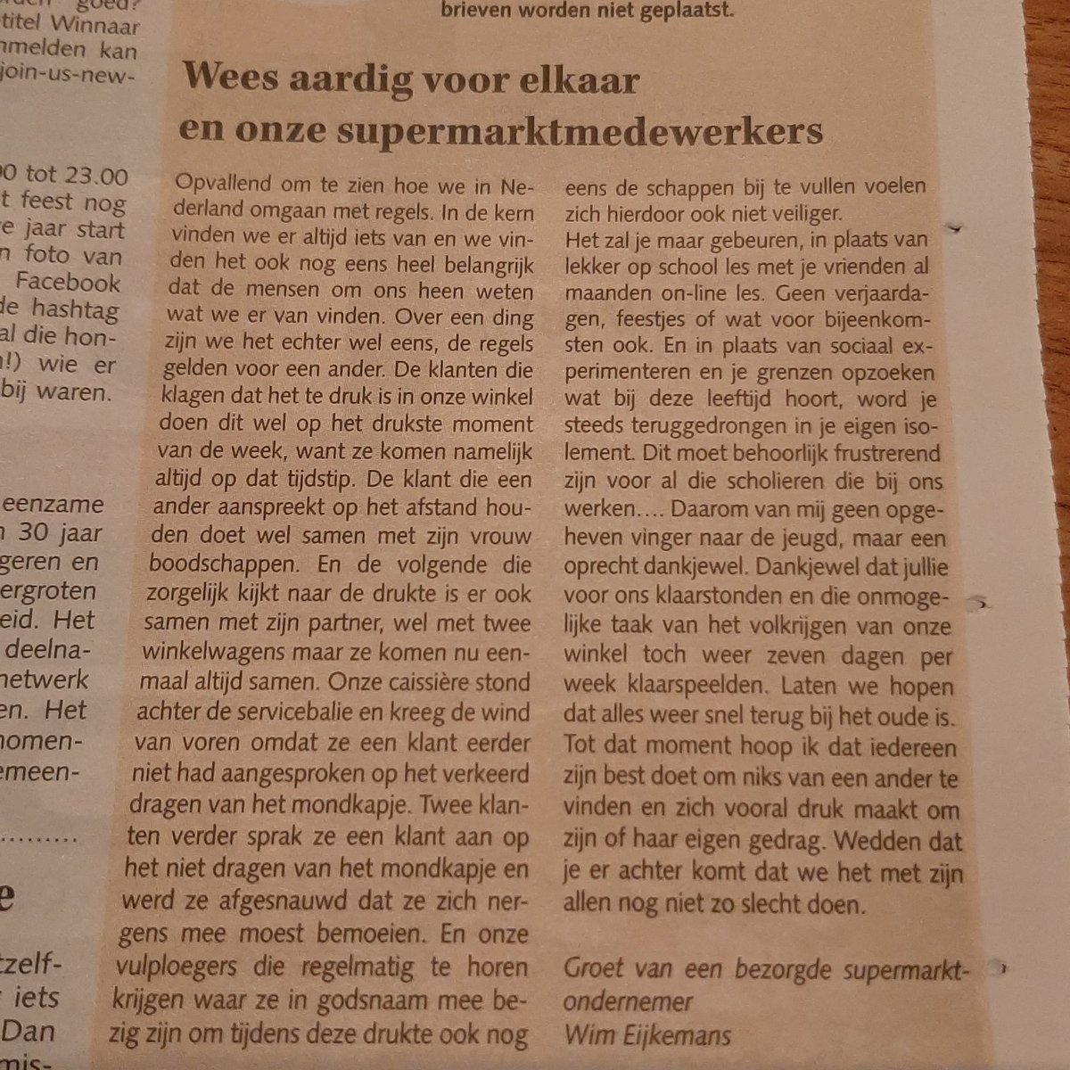 En zo ist!💪👍
Dankjewel @PLUSEijkemans 
#doeslief #dankjewel #fijnekerst🌲🎅