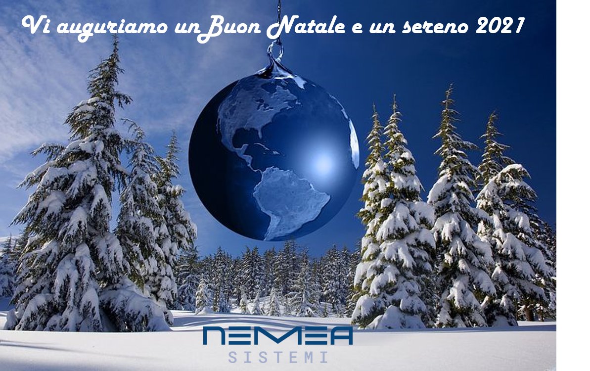 NeMeA Sistemi augura a tutti un buon Natale e un prospero 2021 #BuonNatale #Buon2021