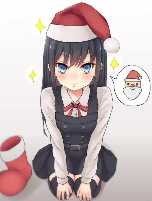「この朝潮、サンタさんが来るまで待つ覚悟です!」

('ω') .。oO(こりゃ、寝かしつけるには一緒に寝るしかないな…)

  __[憲]
  (  ) ('ω') ほら、サンタさん来たよ
  (  )Vノ )
   | |  | |

#艦これ #朝潮 