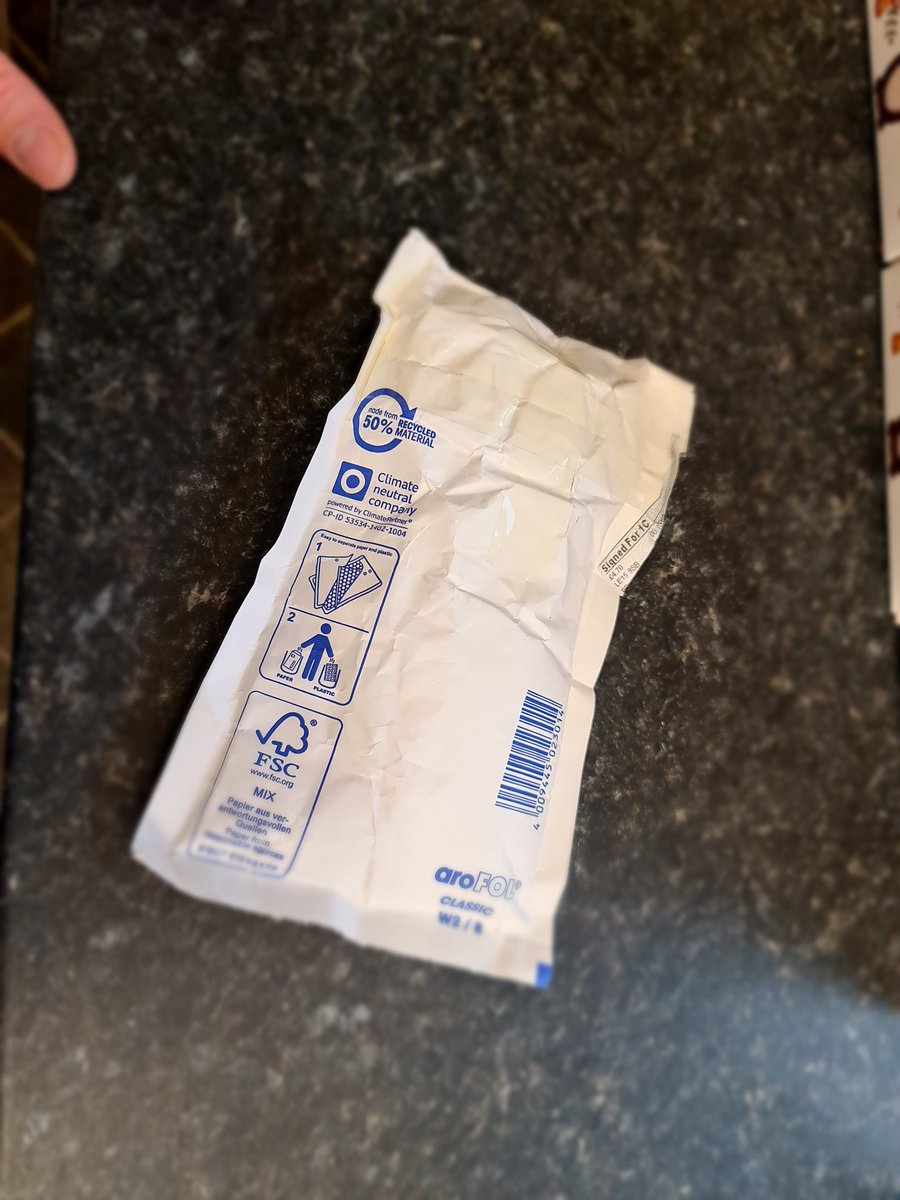 Amazing - thanks to  @Roy_Astro a parcel has arrived. Its contents have travelled millions of miles to get here. What is inside has literally blown my mind. The postman had absolutely no knowledge of the immense significance of his parcel.