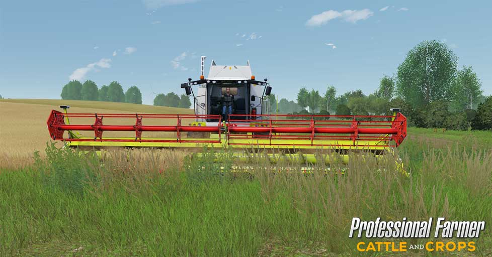 Your Tucano leeches for a better cutting unit? Fret not! You can obtain the VARIO cutting unit in Professional Farmer: Cattle and Crops now! Adds some versatility to work on your fields. While we're at it, why don't you show us your best in-game combine harvester screenshots?