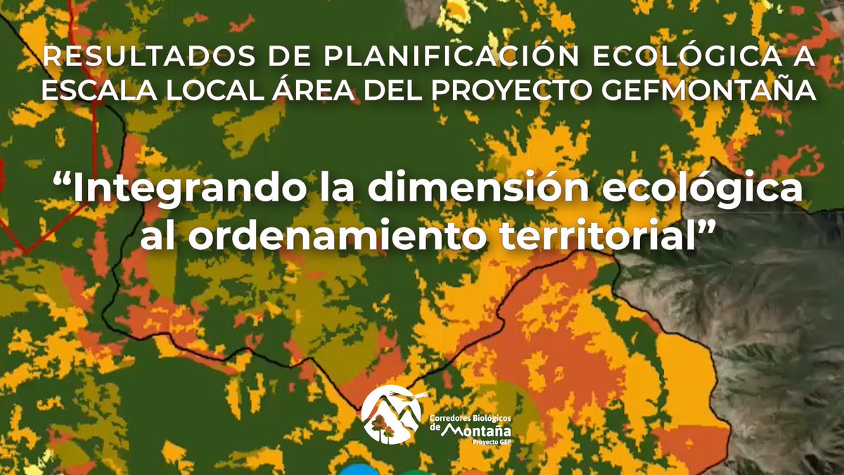 ¡Ya disponible! 👉🏼 ¿No pudiste asistir o quieres revivirlo? Revisa en nuestro canal de YouTube el Seminario completo de los "Resultados de la Planificación Ecológica a escala local del área del Proyecto <a href="/GefMontana/">GEF Montaña</a>: Integrando la dimensión ecológica al ordenamiento territorial”⏯️