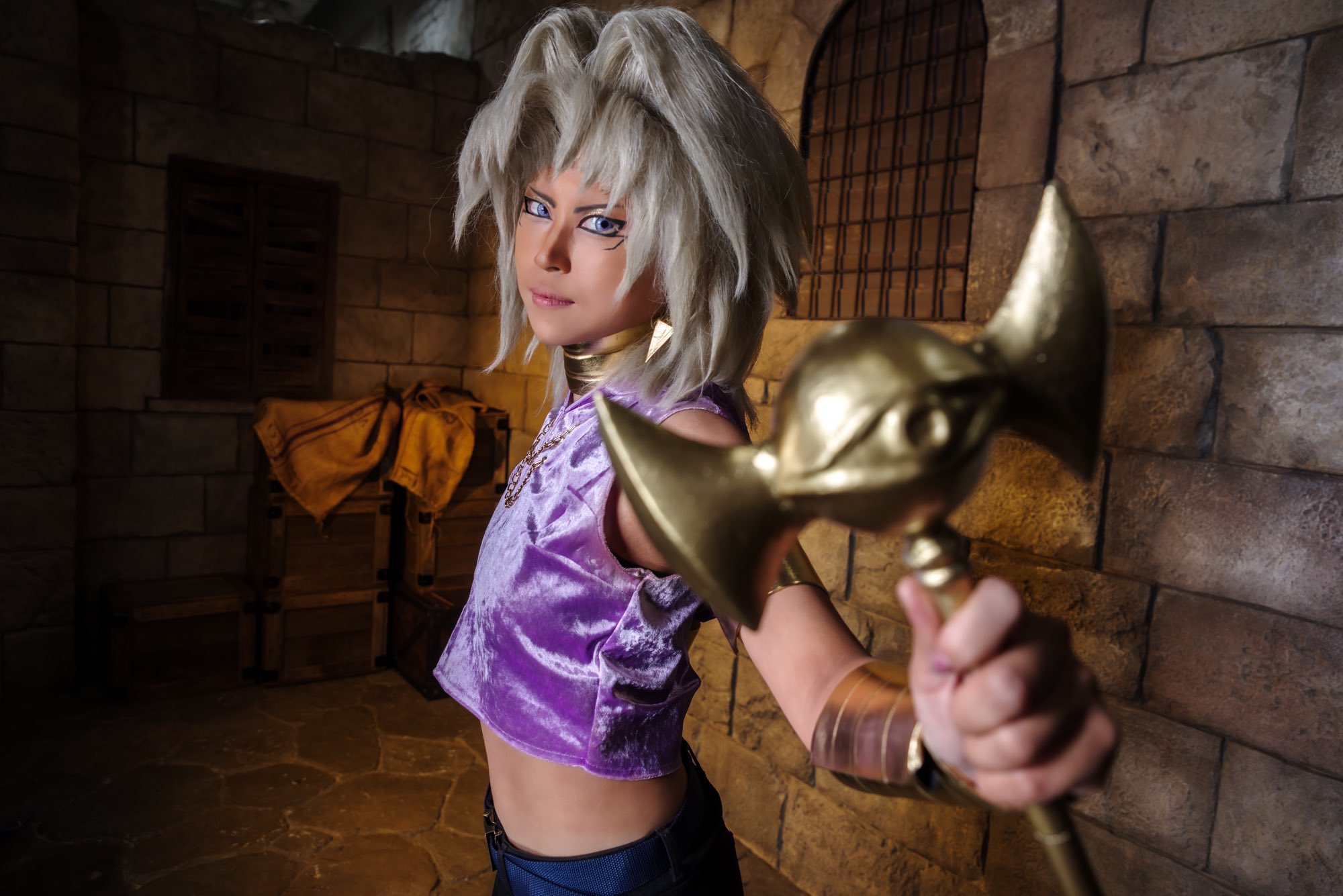 Amazon.co.jp: longmucos 遊戯王 マリク・イシュタール コスプレ