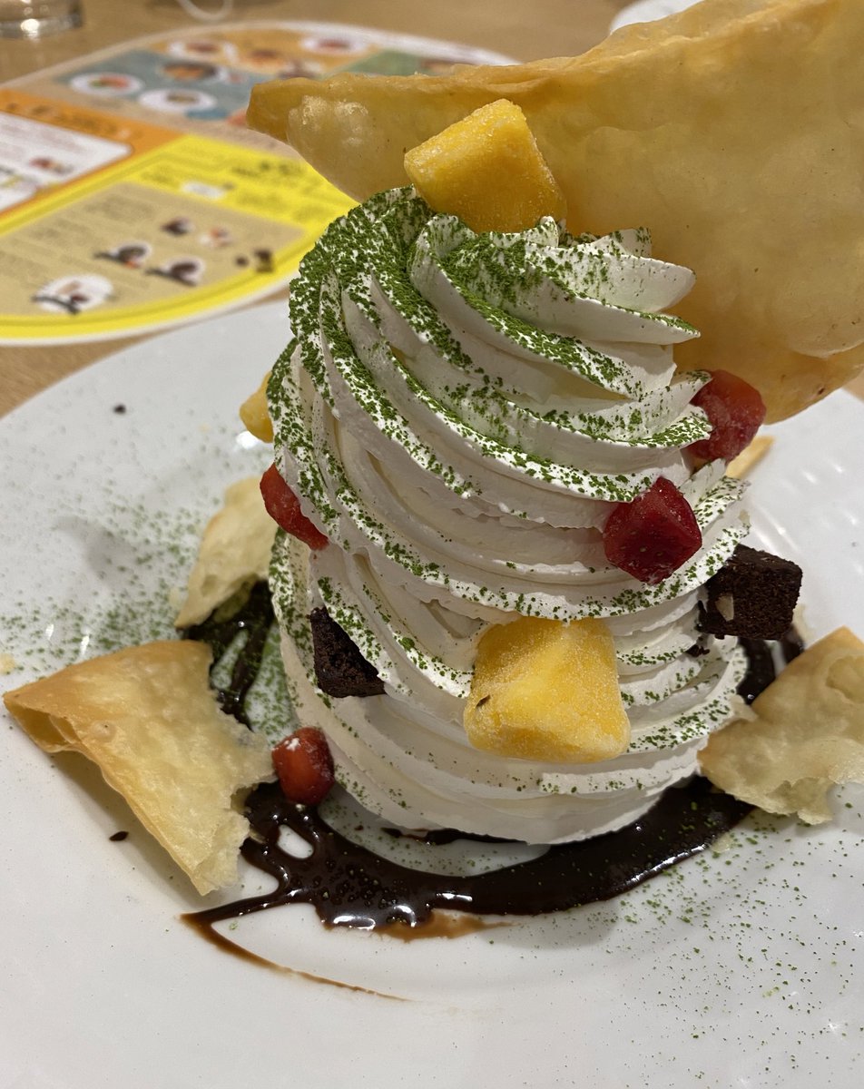 生クリームたっぷり