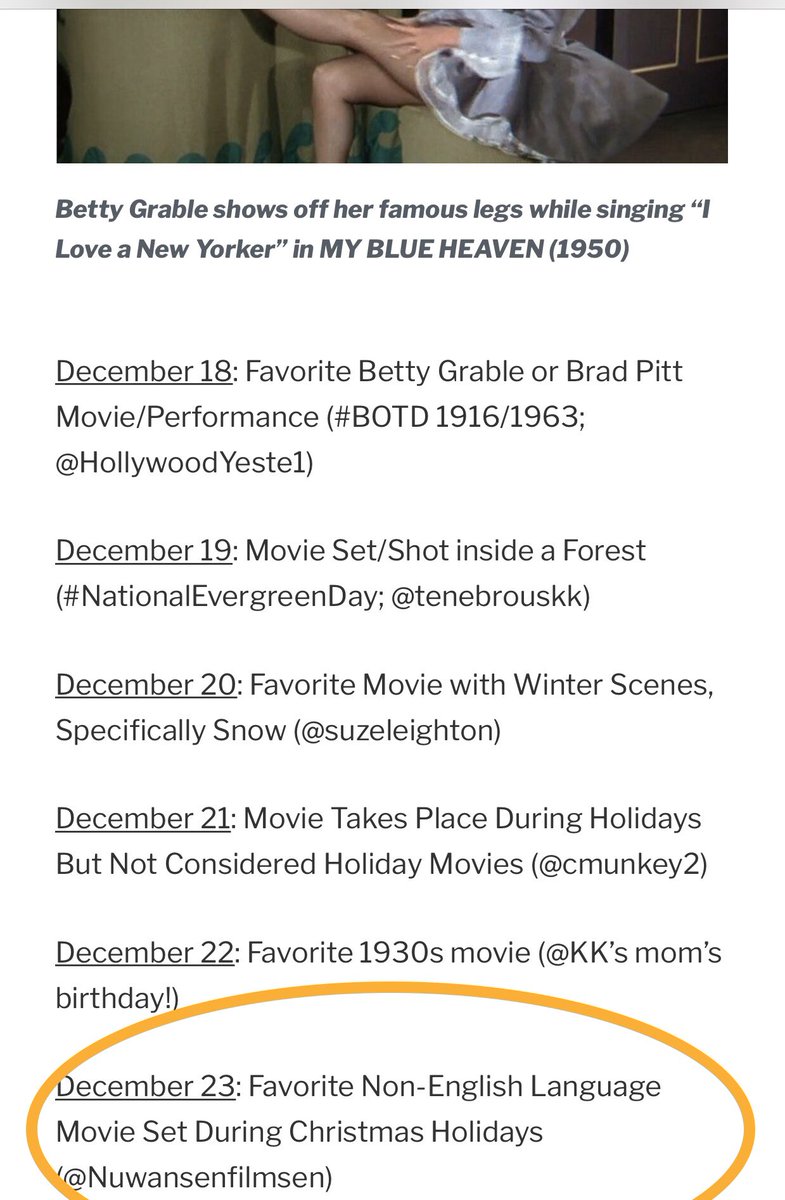 Nuwansenfilmsen's tweet photo. It’s #MY #DAY🎄Thank you @stonegasman🙏🏾
#StoneGasMovieChallenge2020
#Day23(#23rdDECEMBER)Favourite non-English Language Movie set during #Christmas #Holidays(@Nuwansenfilmsen)
Am doing a thread of #FIVEfilms,all #FIVE I watched for #D #1stTime this month(#December2020)#NuwanSEN👨🏽🎤 https://t.co/It2ZrYdZoE