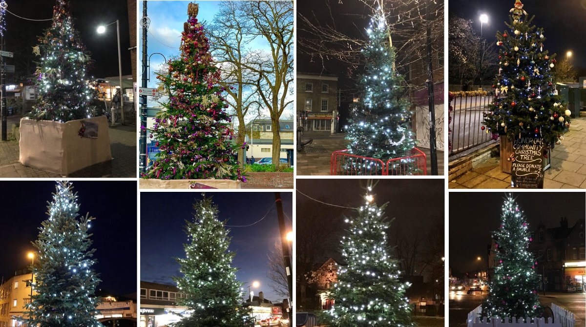 Christmas trees are lit up across Lewisham! North, south, east and west - share a photo of the tree in your local area and we’ll retweet some of our favourites. #wearelewisham