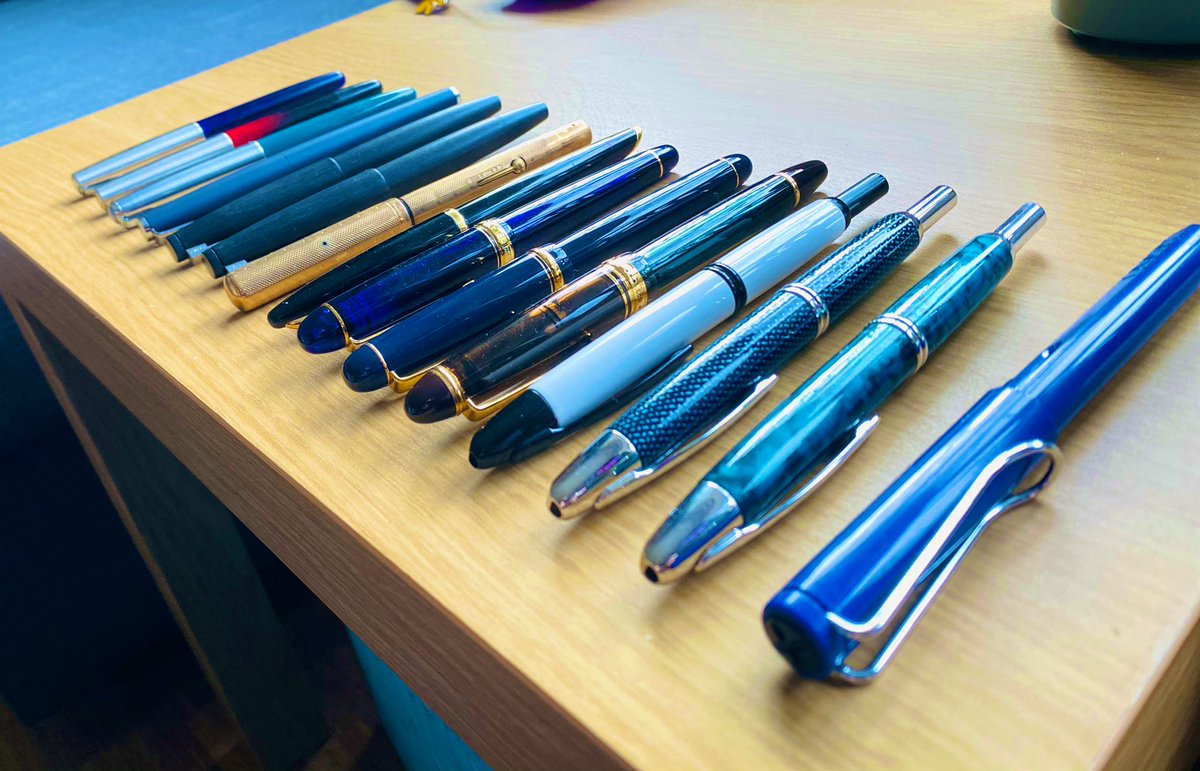 I’m not saying don’t buy pens, I’m just saying we all started with a Lamy Safari and things got out of hand...
#fountainpen 
@MichaelJAllcock