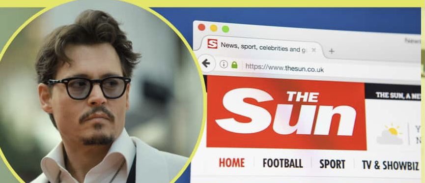 Yes, by now we all know what kind of articles the sun has been publishing about Johnny Depp and we all know they’re lies (well most of us with brains) but here is why the sun is even worse than some might think.
