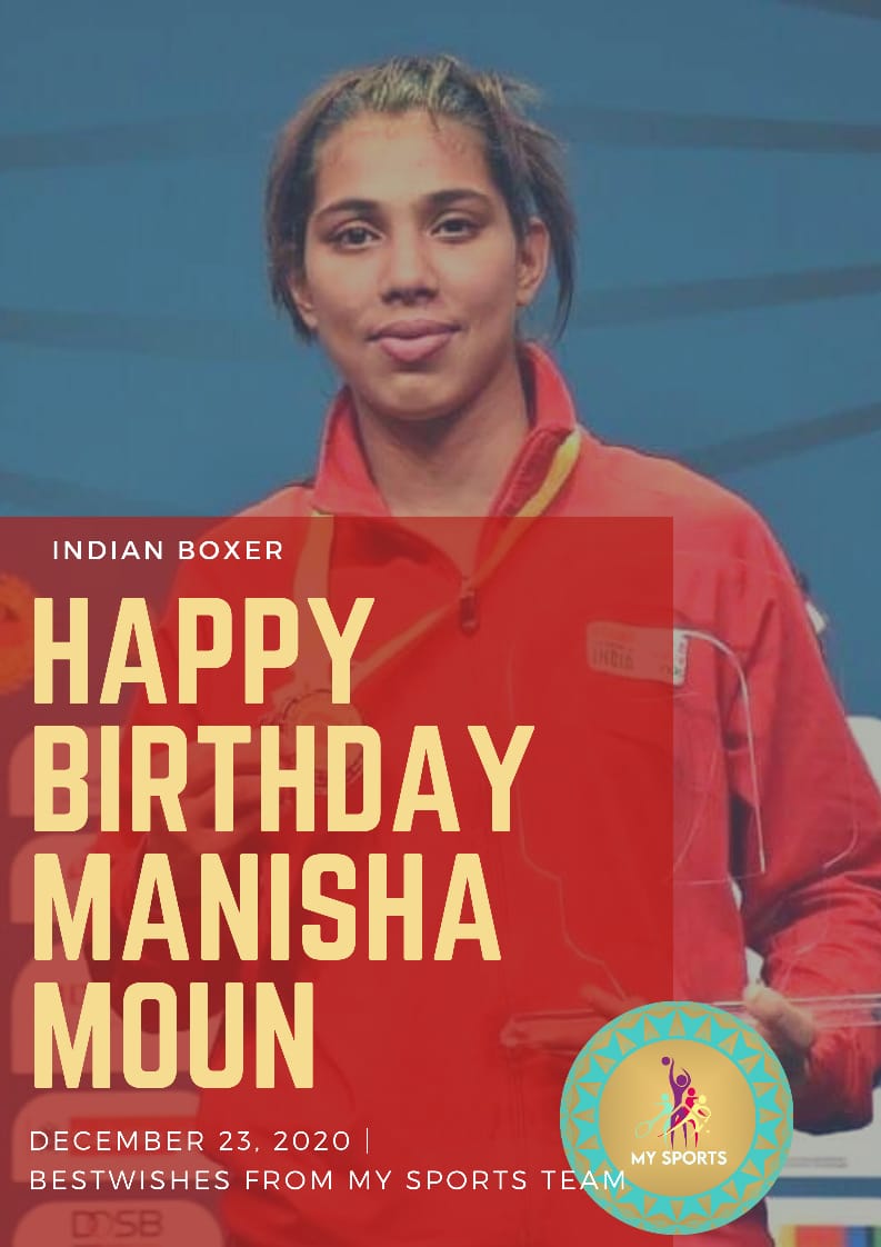 HSWfoundation's tweet photo. Happy birthday @BoxerMoun ๐
God bless you #Champion
#futureOfIndianBoxing
#ChampionBoxer
#BirthdayGirl
#StayFit
#ilovemysports
@BFI_official https://t.co/ajwRExjdXl