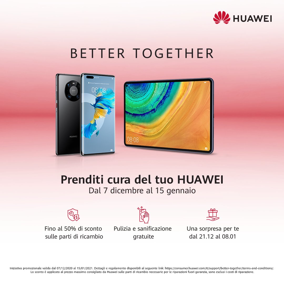 Huawei Mobile Italia tweet media