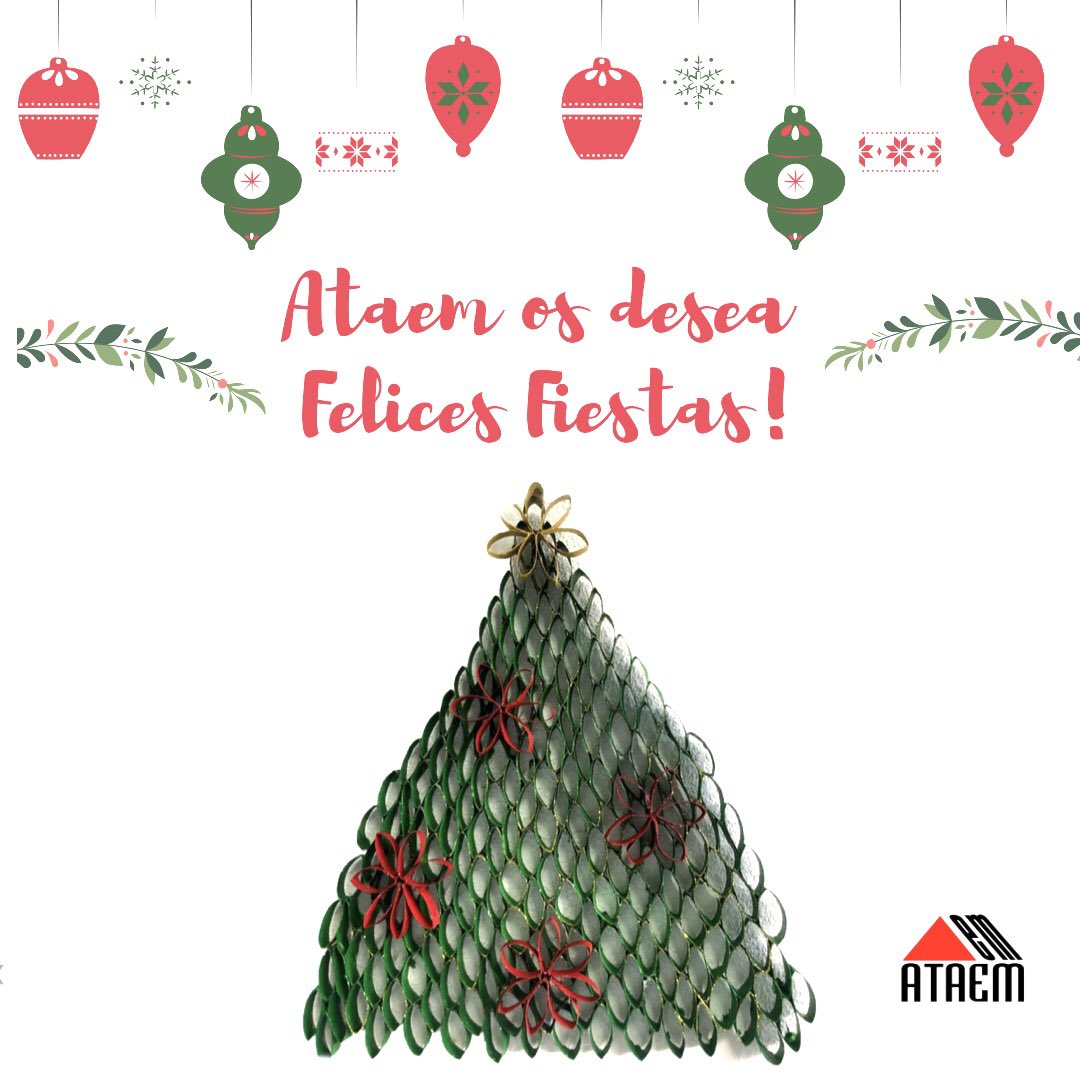 ataemtalavera's tweet photo. Sabemos que ha sido un año muy difícil, por eso este año de con un especial cariño la directiva de Ataem y sus trabajadores quieren desearos unas felices fiestas y que el próximo año venga lleno de amor, esperanza y mucha salud ⭐️🍾🎄
#ataem #Felicesfiestas #tallernavidad https://t.co/i9mIxOQSyQ