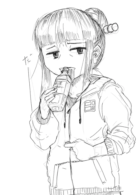 いつ描いたのか覚えてないうちの子落書き 