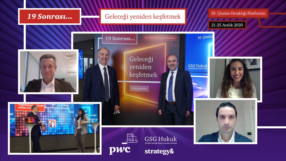 PwC_Turkiye's tweet image. PwC Türkiye Şirket Ortağı @ErsunErsunb  moderatörlüğünde gerçekleşen “Öngörülemeyen gelecekte birlikte yol almak” başlıklı oturumda konuşmacılarımız COVID-19&apos;la birlikte hız kazanan dönüşüm sürecindeki gelişmeleri ve yenilikleri anlattı.

#PwCplatform