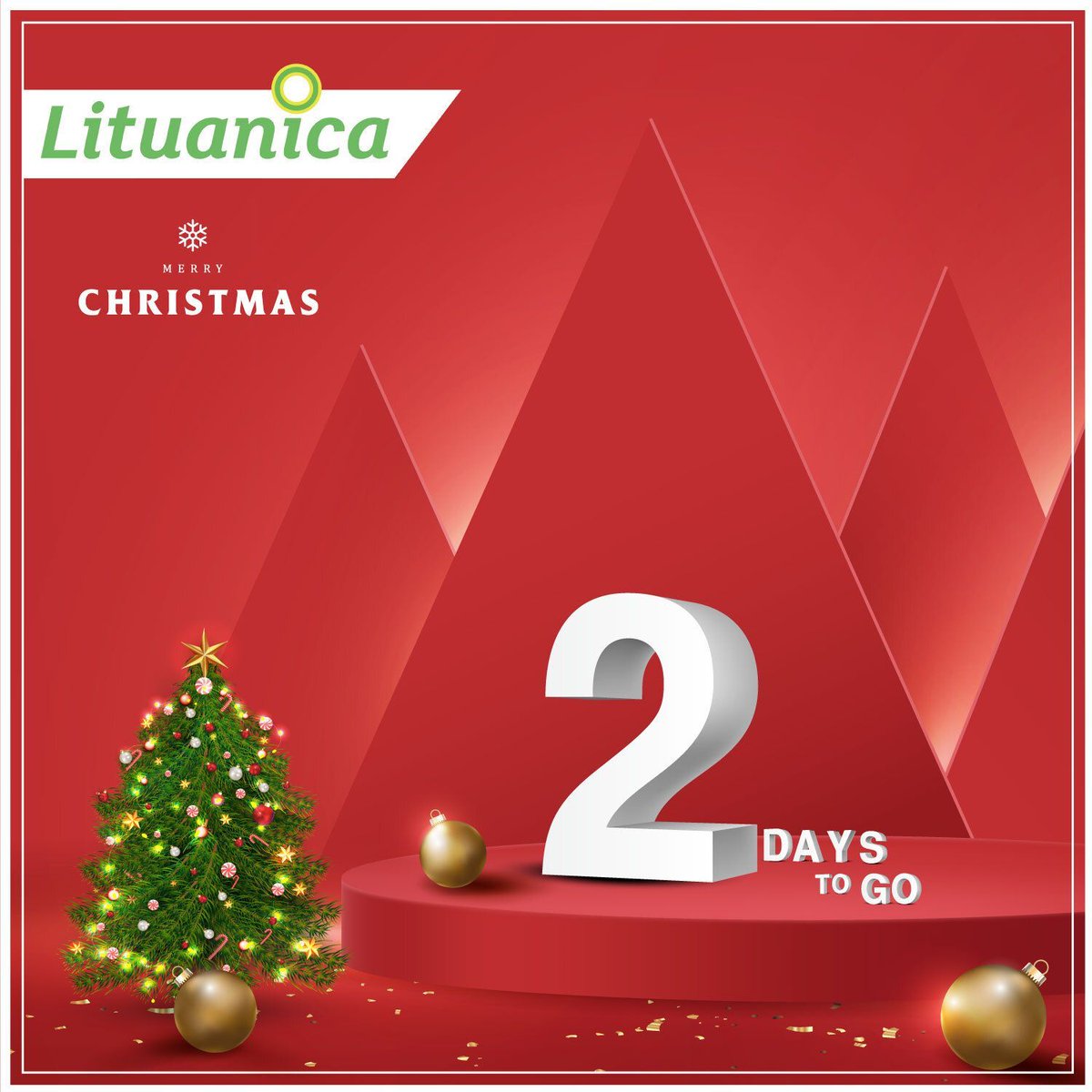 2 more days to go!🎅 🎄

Check out our Christmas hours at buff.ly/3rdyVey

#Lituanica #LituanicaRetail #Christmas #openinghours #Xmas #Post #2daystogo