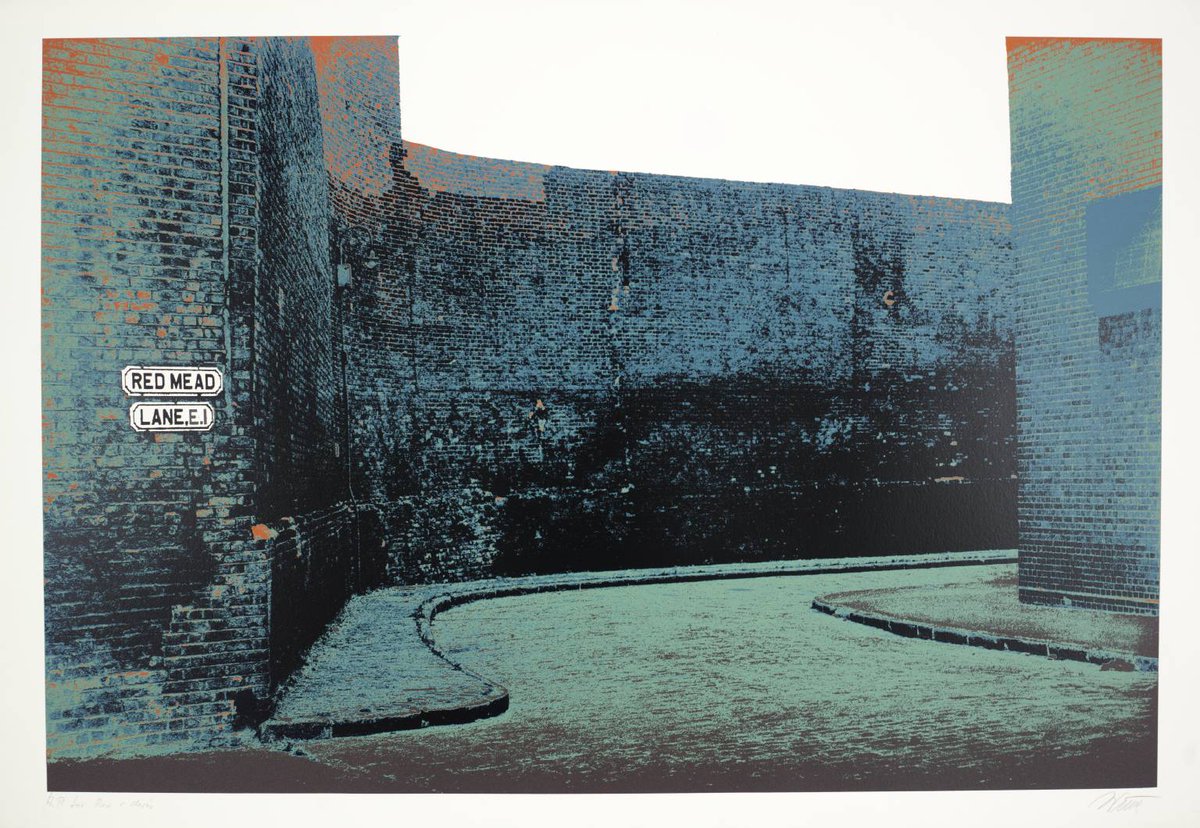 And the silent streets behind: