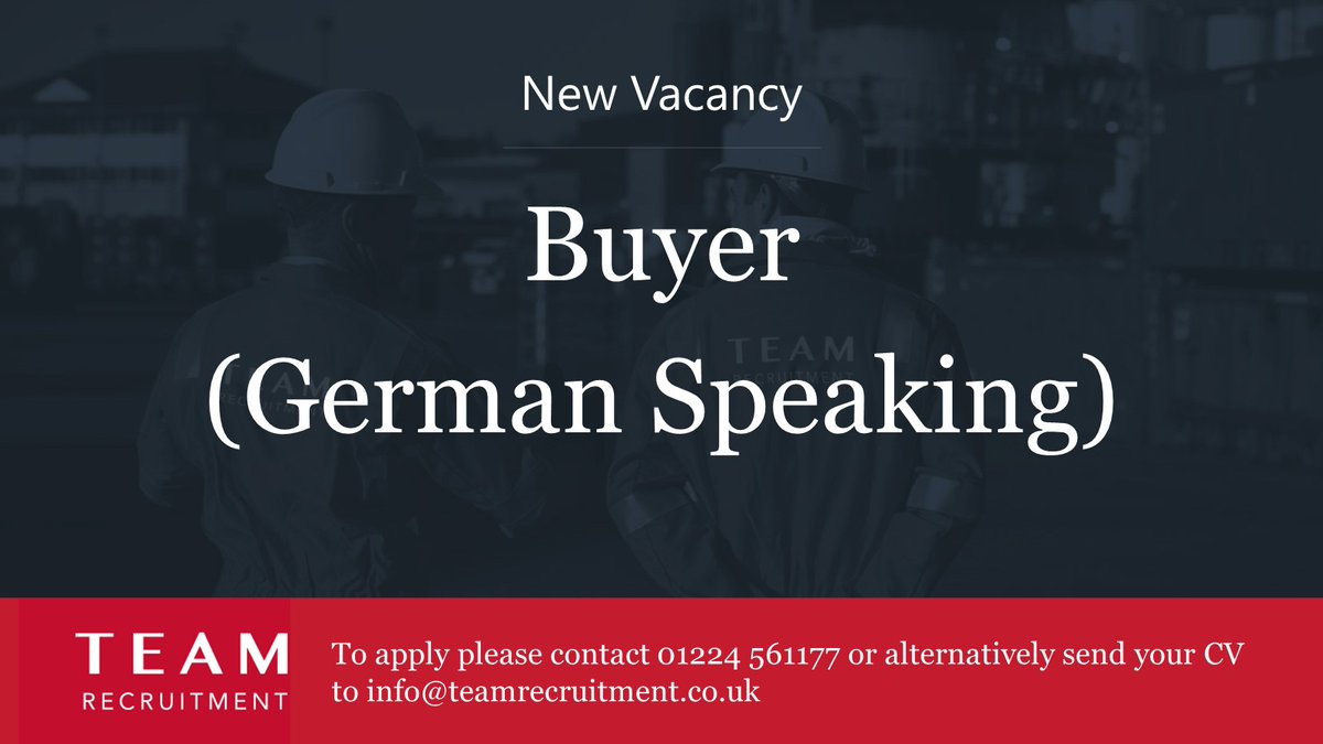 TeamRecLtd's tweet photo. New Vacancy 

For Further information, please follow this link https://t.co/SewjqUQQrG

#OUREXPERTISE #YOURAMBITIONS #TEAM https://t.co/Hs1r5rC0jM