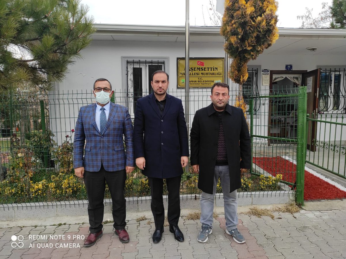 Akşemsettin mahalle muhtarı İbrahim Biçer’e ziyarette bulunduk.

mahallemizle ilgili istişare ve değerlendirmeler yaptık.