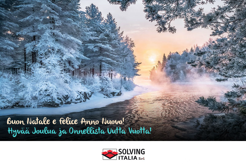 Tutto il nostro staff e colleghi/e delle case madri finlandesi, Vi augura buone feste e ottimi propositi per il 2021! #xmas2020 #christmas #natale #natale2020 #obbiettivi2021 #NYE #solving #halton #fluidbag #blastman #helkamabica #championdoor