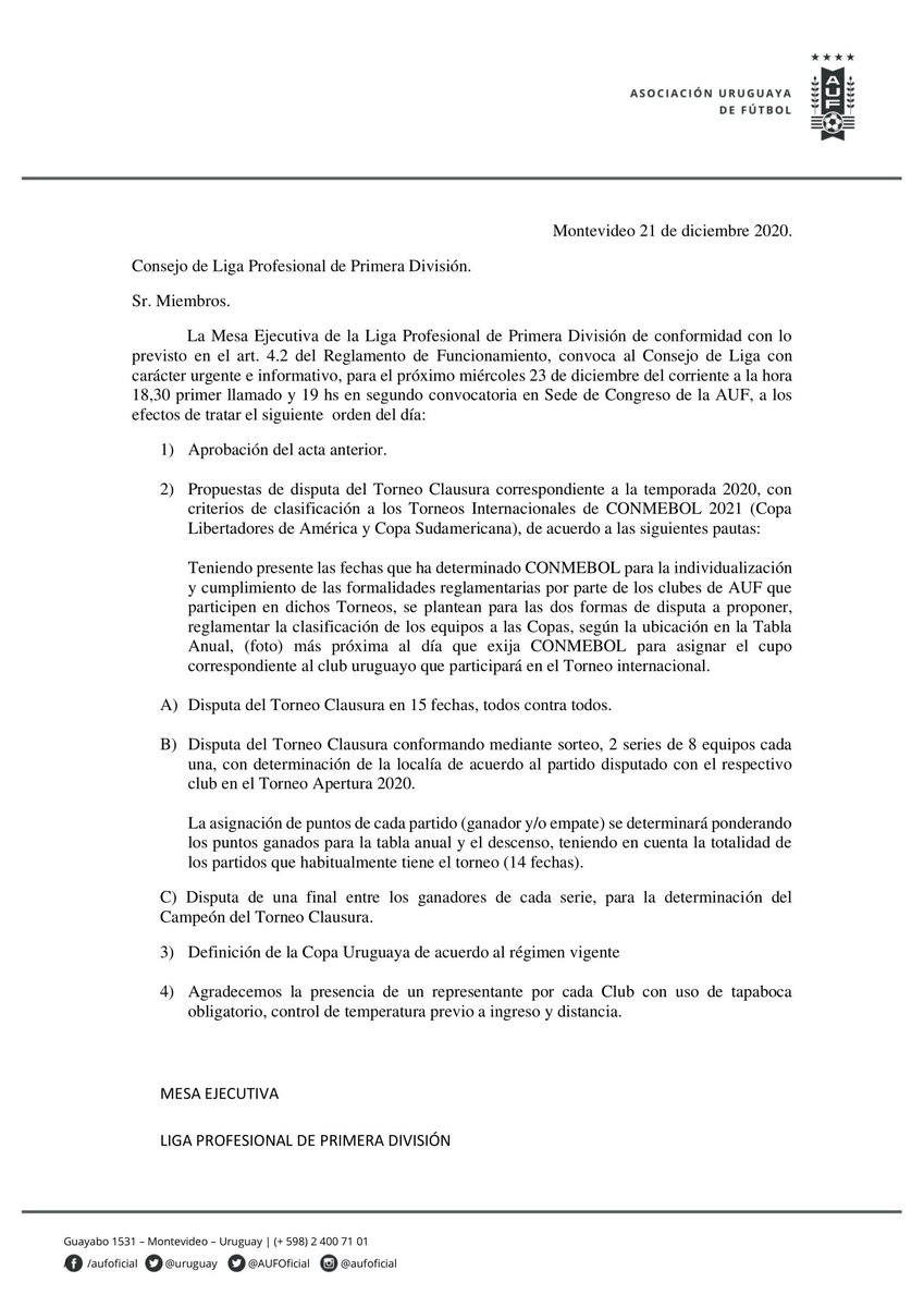 VQV_Futbol's tweet photo. 🚨 Los clubes en un Consejo de Liga resolverán hoy como se jugará el Clausura. #VamosQueVamos https://t.co/2Fjhv0nVeU