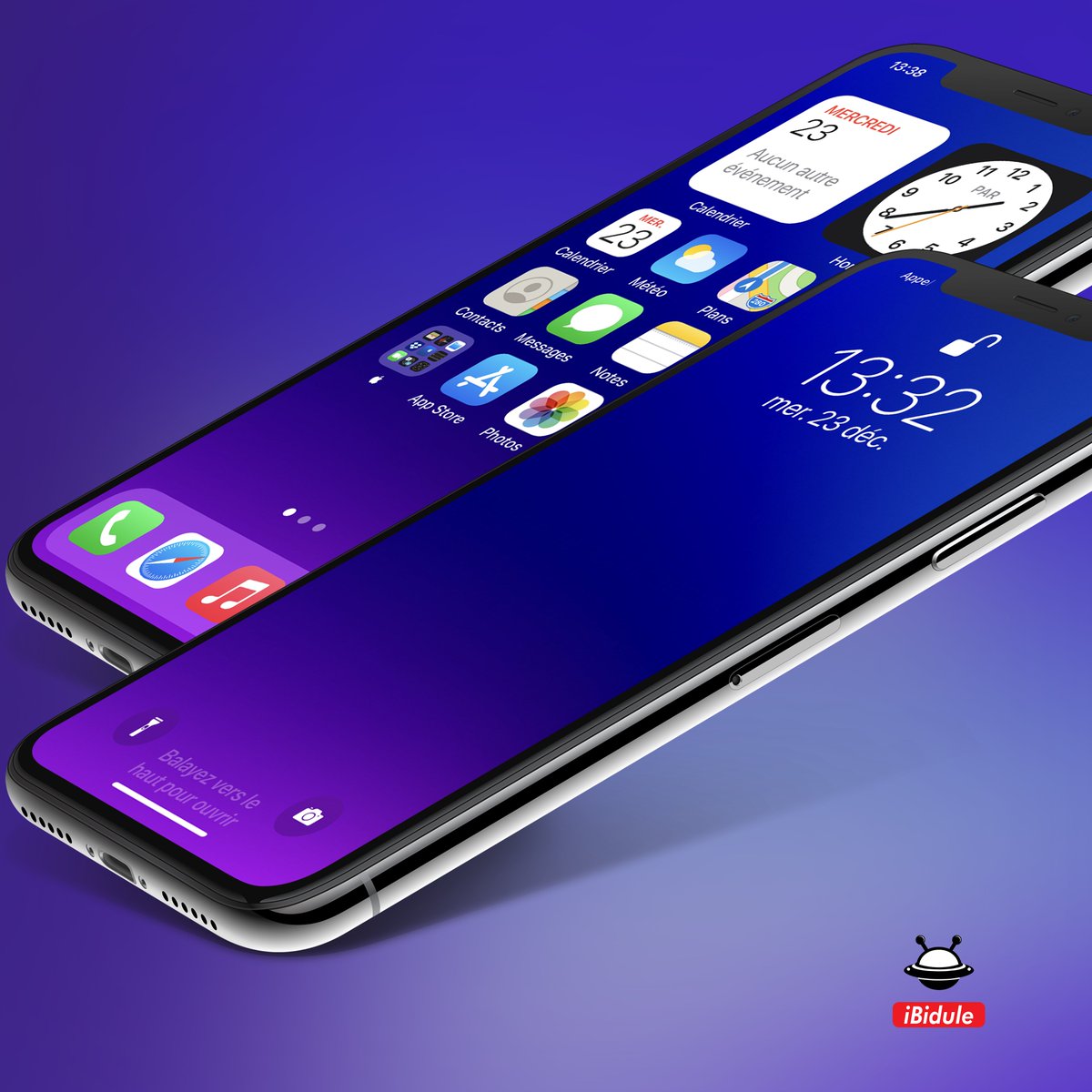_iBidule's tweet photo. Setup on iPhone X today
#iOS144beta

Wallpaper by me (soon)

 >>> RT &amp; Follow for more... https://t.co/5rVFSRmCRQ