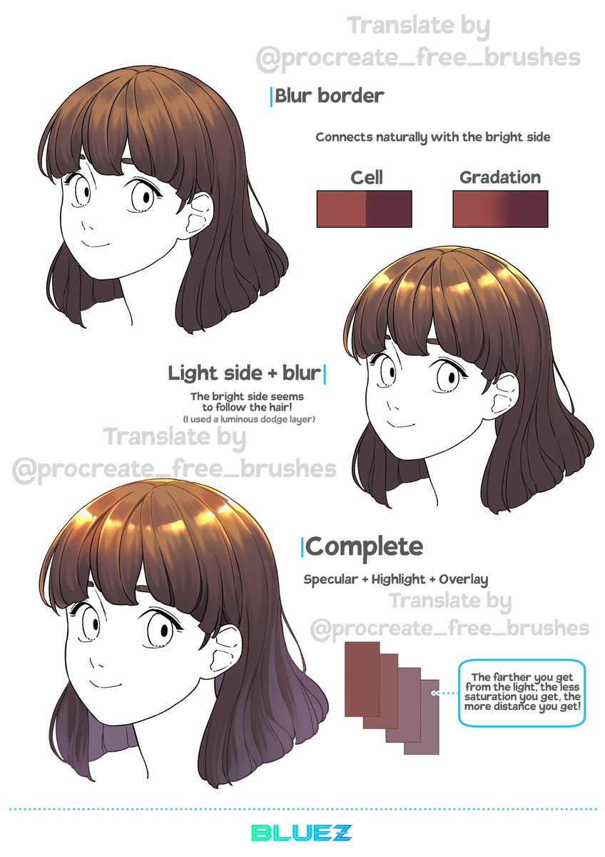 Hair coloring tutorial 😍 By @bluez3619995
⠀
Was this tutorial helpful? 😇
Comment down below which tutorial you will like next. 🥰
⠀
#young_artists_helps #youngartistshelp #speedarts #procreateillustrations #colortips #colorpractice #colorprocess #artref #arttipsandtricks
